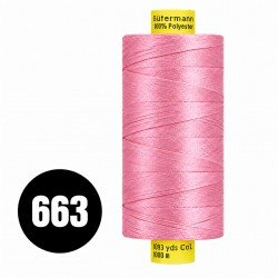 Gütermann Atelier Thread MARA 120 Bubblegum Pink 1000M (663)