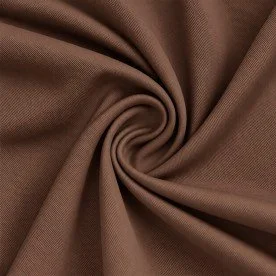 Tessuto Bambù Di Saia Marrone