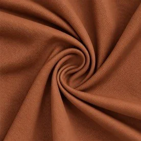 Tessuto Bambù Di Saia Cognac