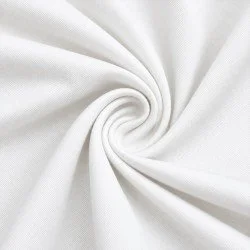 Bamboo Twill Fabric Ecru