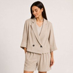 Bamboo Twill Fabric Light Beige Bamboo Twill Fabric Light Beige