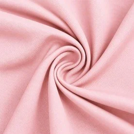 Tessuto Bambù Di Saia Rosa Chiaro