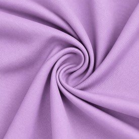 Tissu Bambou De Sergé Lilas Pastel