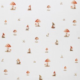 Baumwoll Popeline Digital - Märchen Gnome