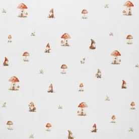 Poplin Katoen Digitale Print - Sprookjes Kabouters