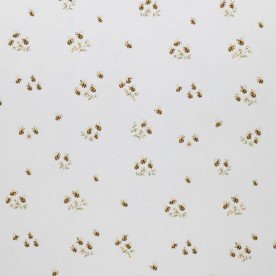 Cotton Poplin Digital Print - Honey Bees