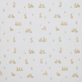 Cotton Poplin Digital Print - Rabbits