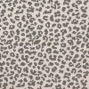 Rib Jersey Strikstof Muster - Stor Leopard Lys Beige