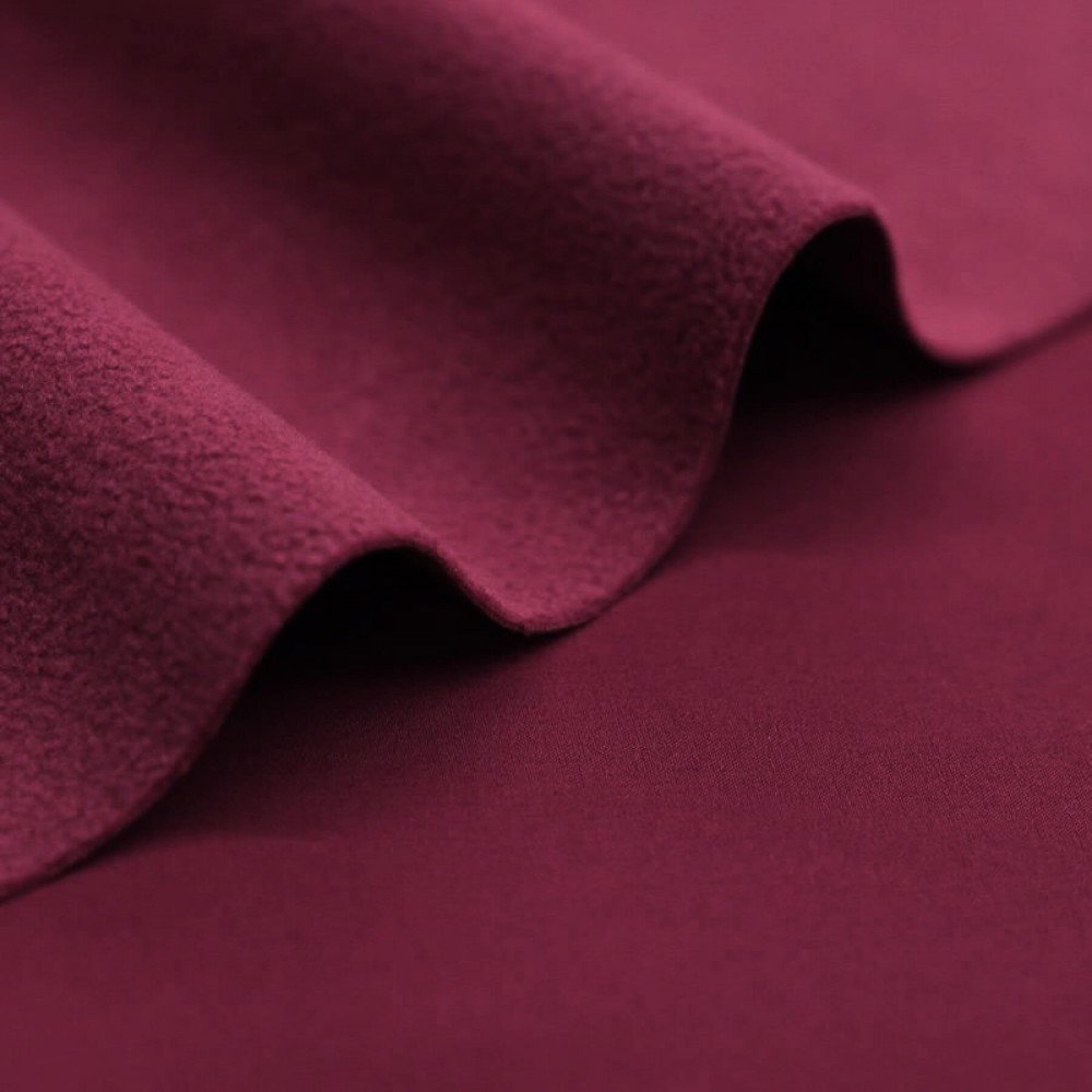 Softshell Stretch Stof Bordeaux