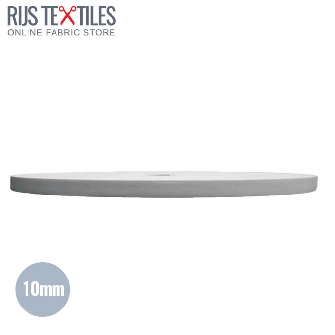 Bande Caoutchouc 10mm Blanc  - (Rubans)