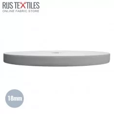 Bande Caoutchouc 18mm Blanc 