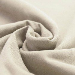 Organic Cotton Jersey Fabric Light Beige 
