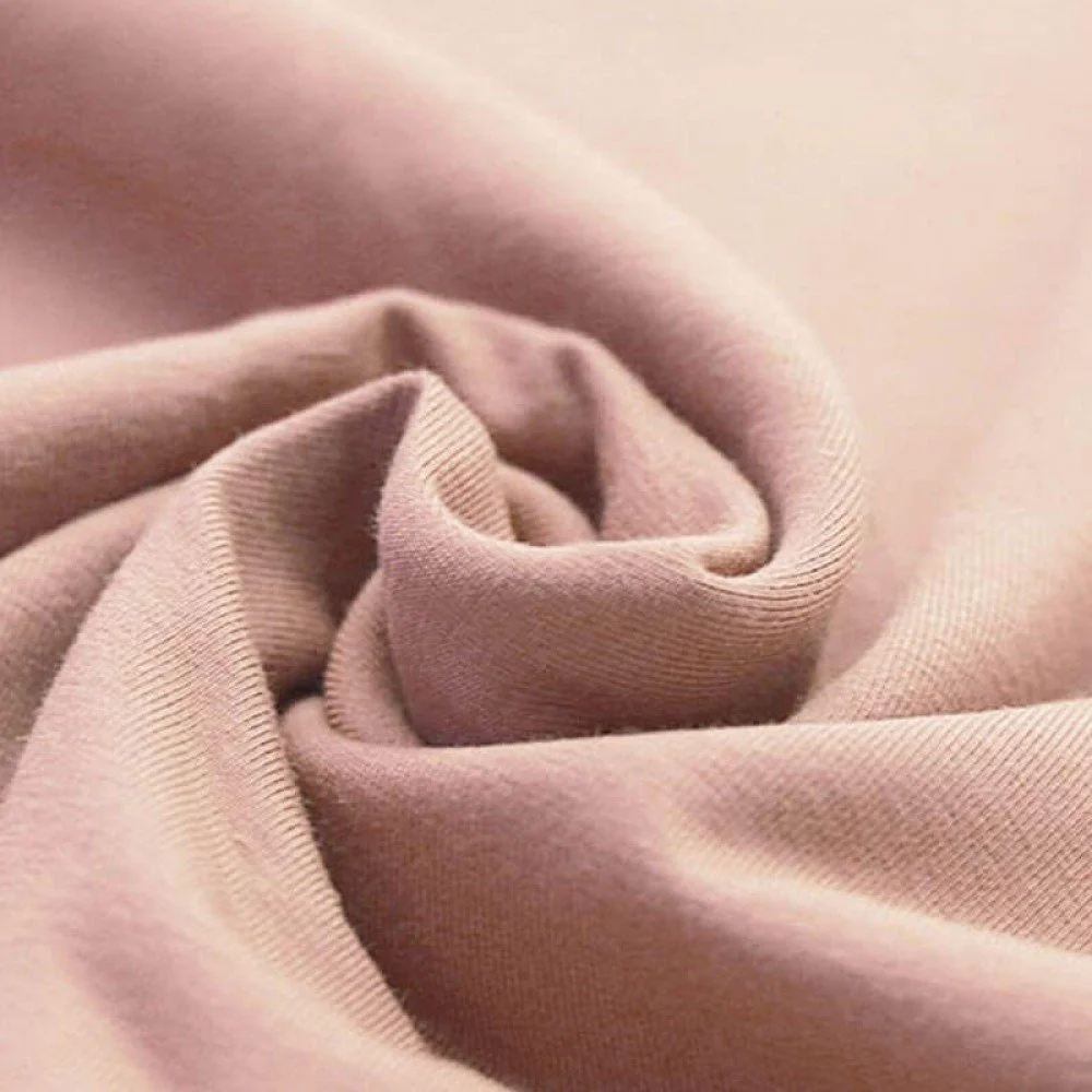 Biologische Katoenen Jersey Stof Nude Roze