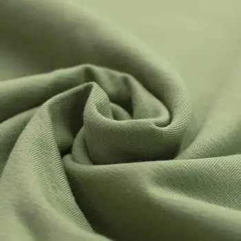 Organic Cotton Jersey Fabric Olive Organic Cotton Jersey Fabric Olive
