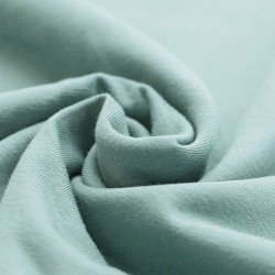Tissu Jersey De Coton Bio Mer Verte