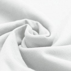 Organic Cotton Jersey Fabric White
