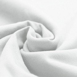 Organic Cotton Jersey Fabric White