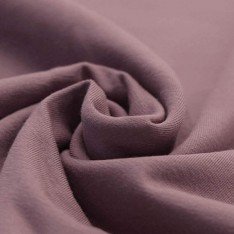 Organic Cotton Jersey Fabric Old Mauve