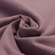 Tissu Jersey De Coton Bio Vieux Mauve