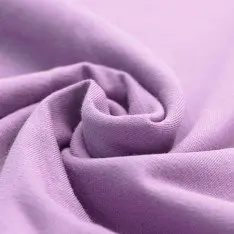 Tissu Jersey De Coton Bio Lilas Pastel