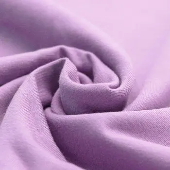 Organic Cotton Jersey Fabric Pastel Lilac Organic Cotton Jersey Fabric Pastel Lilac