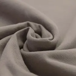 Tessuto Bio Jersey Di Cotone Organico Taupe Tessuto Bio Jersey Di Cotone Organico Taupe