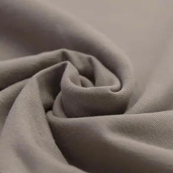 Organic Cotton Jersey Fabric Taupe Organic Cotton Jersey Fabric Taupe