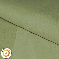 Organic French Terry Brushed Fabric Olive