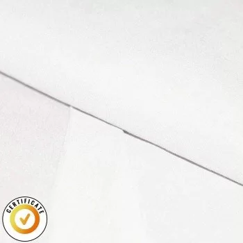 French Terry Dresówka Drapana Organiczna Ecru