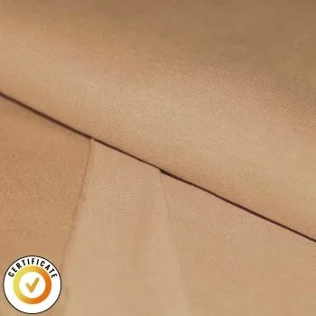 French Terry Dresówka Drapana Organiczna Wielbłądzi