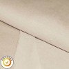 Organic French Terry Brushed Fabric Light Beige