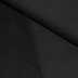 Organic French Terry Brushed Fabric Black