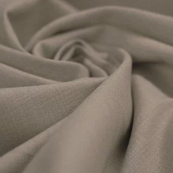 Stretch Leinenstoff Dunkelbeige Stretch Leinenstoff Dunkelbeige