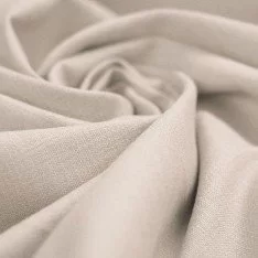 Stretch Leinenstoff Hellbeige
