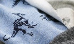 Tessuto Felpa Alpenfleece Stampato