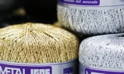 Metallic Knitting Yarn Needle Size 2 - 3