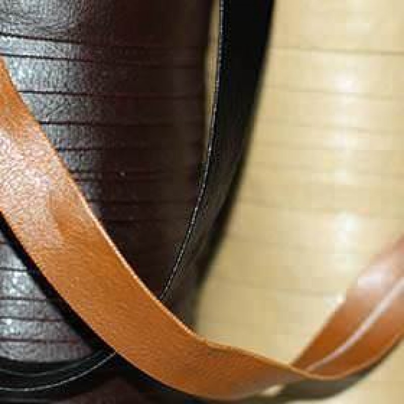 Schrägband Lederimitat 20mm Schrägband Lederimitat 20mm