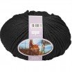 Filati Di Lana Merino ISPE Ago Spessore 7 - 8 Nero - (Lana Per Neonati / Filati Per Neonati Ago Spessore 7 - 8)