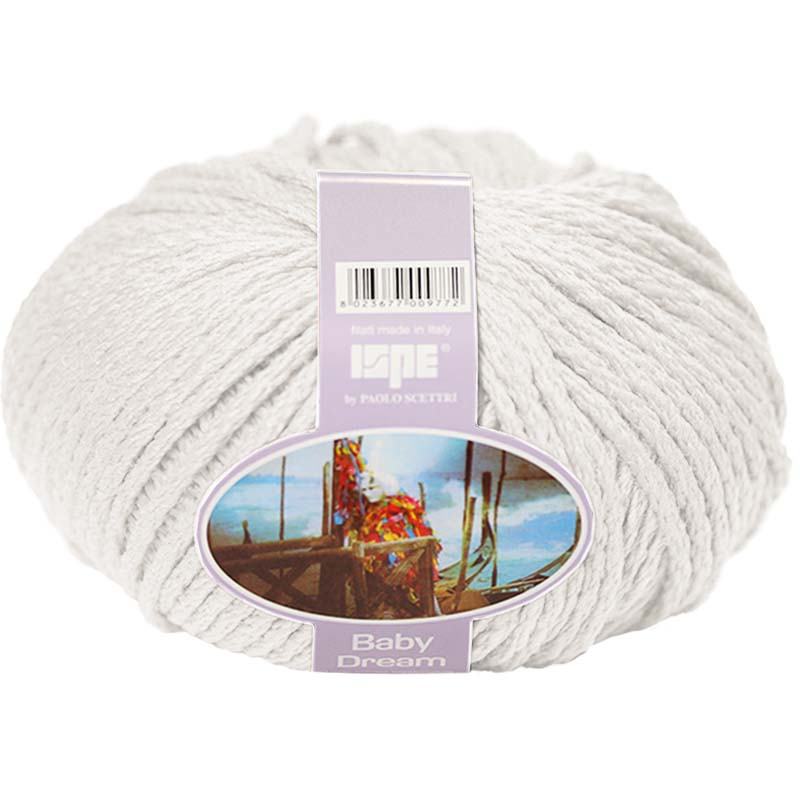 Merino Wol ISPE Naalddikte 7 - 8 Ecru
