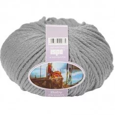 Merino Wol ISPE Naalddikte 7 - 8 Grijs