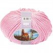 Merino Wool Knitting Yarn ISPE Needle Size 7 - 8 Pink - (Baby Wool / Baby Yarn Needle Size 7 - 8)