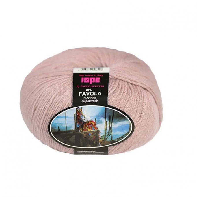 Baby Merino Superwash Knitting Yarn ISPE Needle Size 2 - 2,5 Taupe - (Baby Wool / Baby Yarn Needle Size 2 - 2,5)