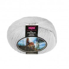 Baby Filato In Lana Merino ISPE Ago Spessore 2 - 2,5 Grigio Chiaro