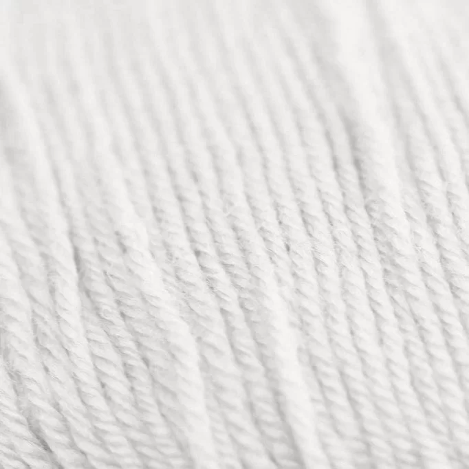 Baby Merino Superwash Knitting Yarn ISPE Needle Size 2 - 2,5 Woolwhite - (Baby Wool / Baby Yarn Needle Size 2 - 2,5)