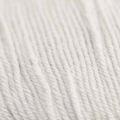 Baby Filato In Lana Merino ISPE Ago Spessore 2 - 2,5 Ecru