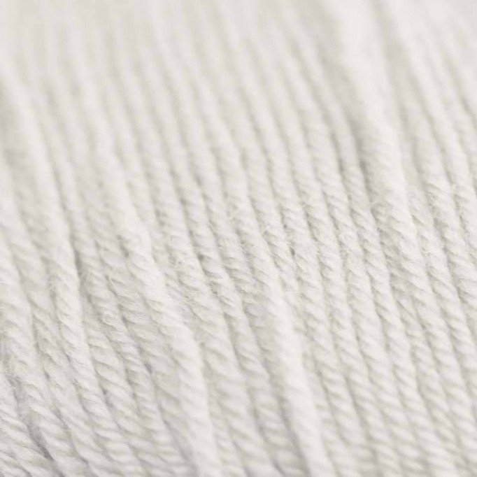 Baby Merino Superwash Knitting Yarn ISPE Needle Size 2 - 2,5 Ecru - (Baby Wool / Baby Yarn Needle Size 2 - 2,5)