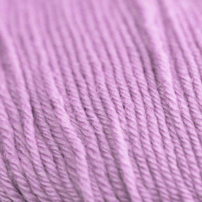 Baby Merino Superwash Knitting Yarn ISPE Needle Size 2 - 2,5 Lilac - (Baby Wool / Baby Yarn Needle Size 2 - 2,5)