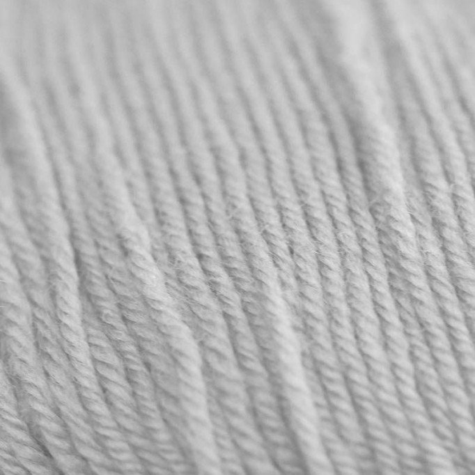 Baby Merino Superwash ISPE Naalddikte 2 - 2,5 Licht Grijs - (Babywol / Babygaren Naalddikte 2 - 2,5)