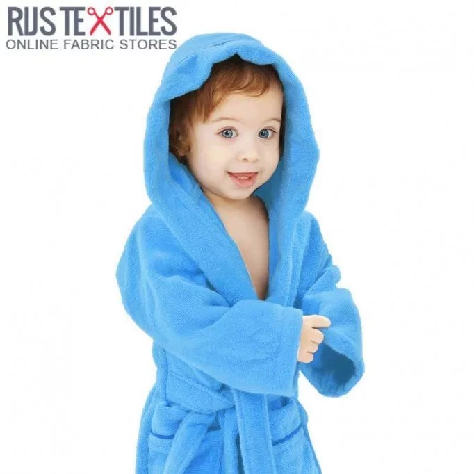 Terry Fabric Aqua - (Terry Fabric Cotton )