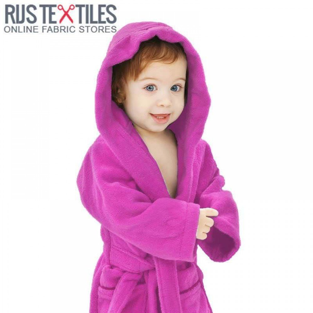 Terry Fabric Fuchsia - Heavy Weight Cotton Terry 150 cm Terry Fabric Fuchsia - (Terry Fabric Cotton )